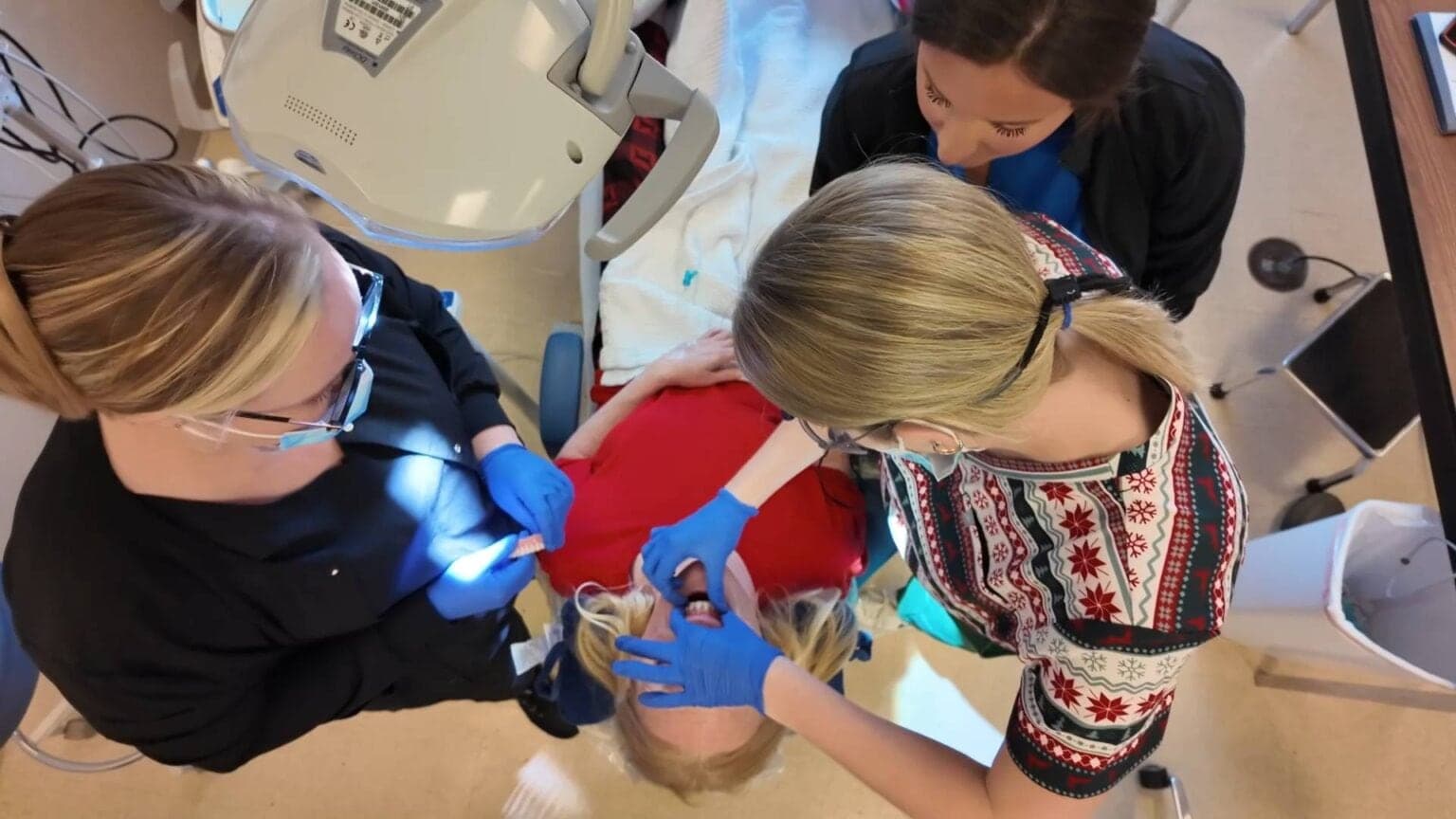 Group of Doctors Working on a Patient